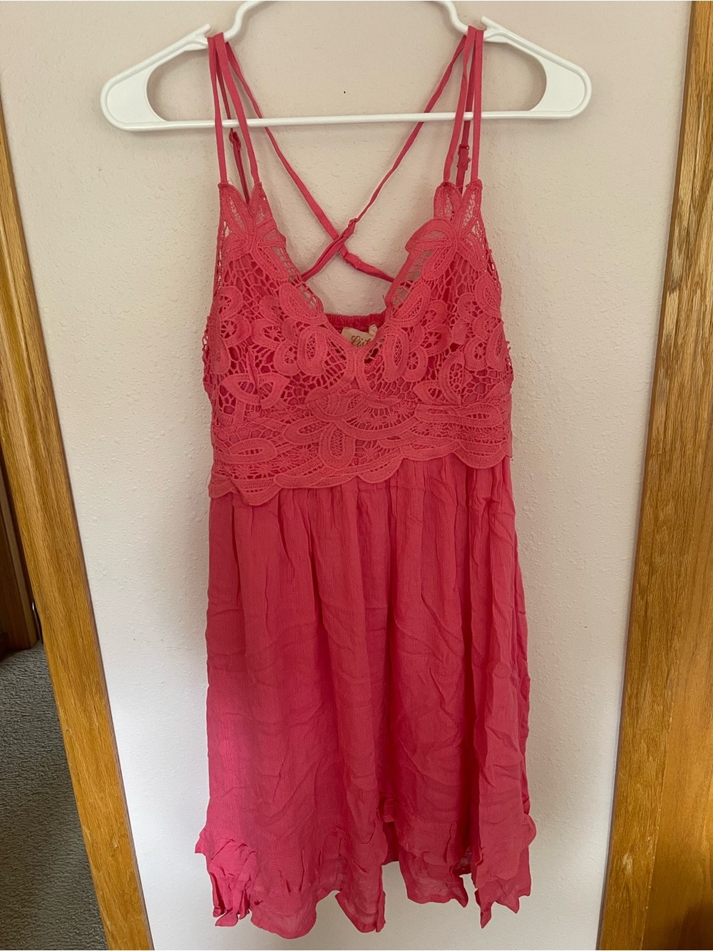 Coral Colored Dress